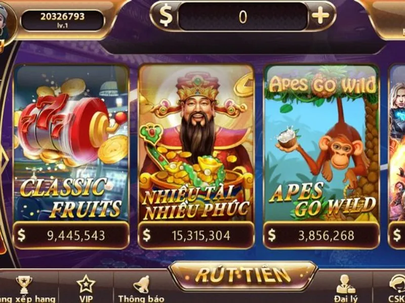 Trò chơi điện tử slot game tại hi8823
